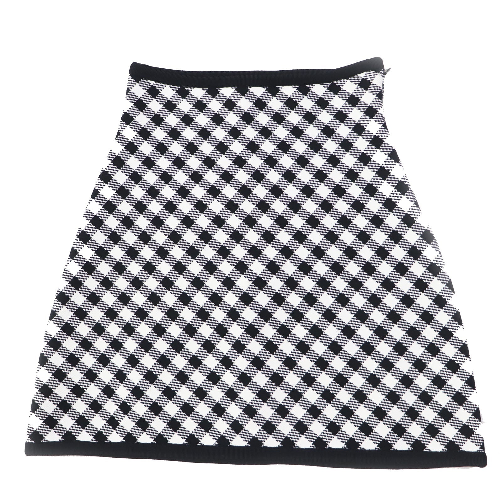 Discounted Excellent Christian Dior flare skirt black Rayon Women 38 254J18AM514