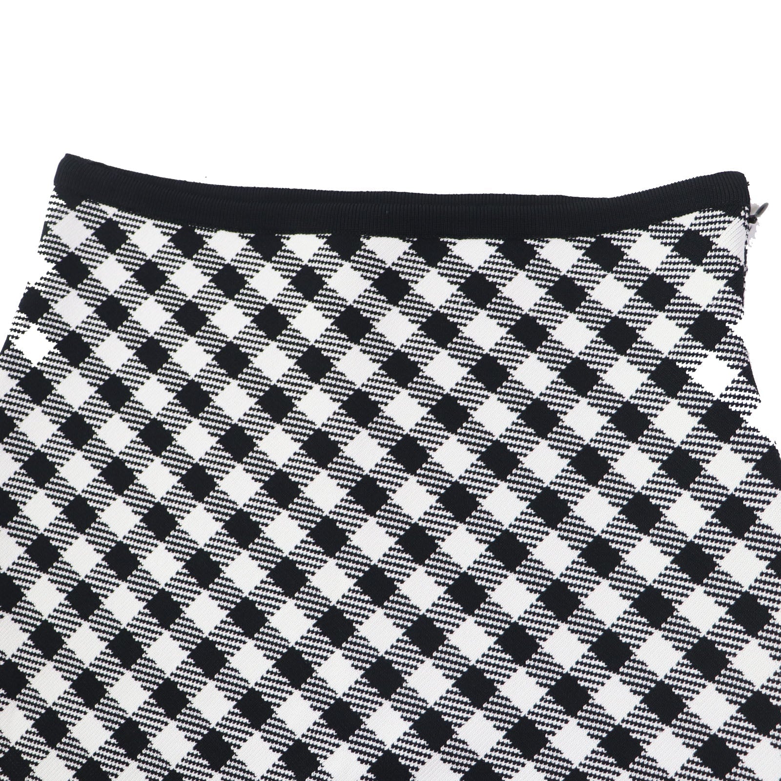 Discounted Excellent Christian Dior flare skirt black Rayon Women 38 254J18AM514