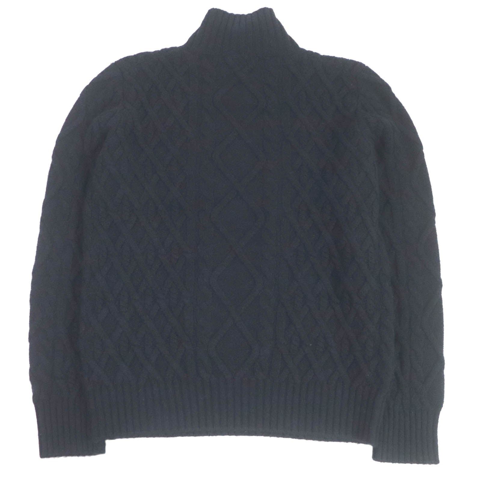Excellent DIOR sweater CD logo embroidered cashmere mens M 113M616AT183