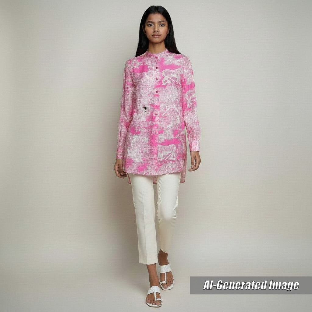 Discounted Excellent Christian Dior Long sleeve shirt DIORIVIERA ToiledeJouy 40 221B54A3846