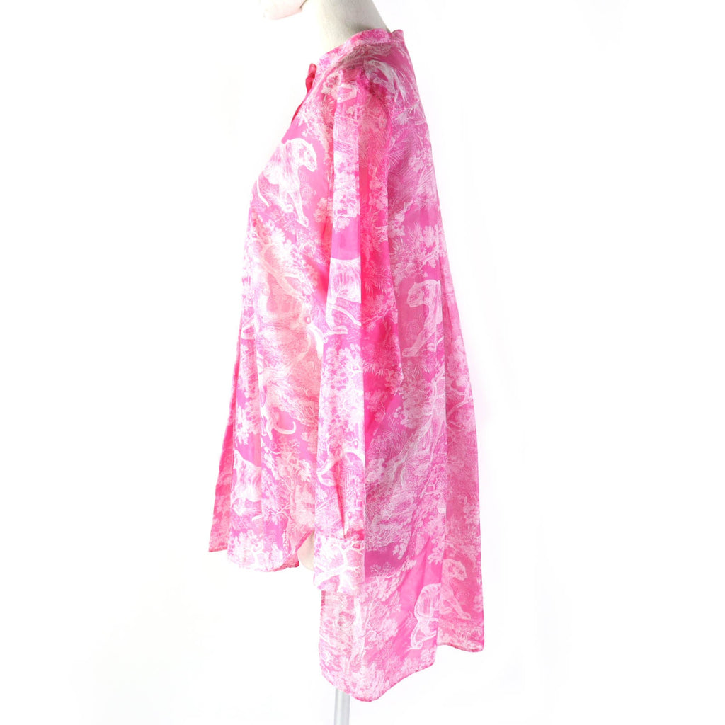 Discounted Excellent Christian Dior Long sleeve shirt DIORIVIERA ToiledeJouy 40 221B54A3846