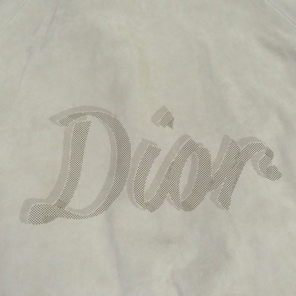 Pristine DIOR leather jacket Back logo, oblique back leather 48 293L439A0471