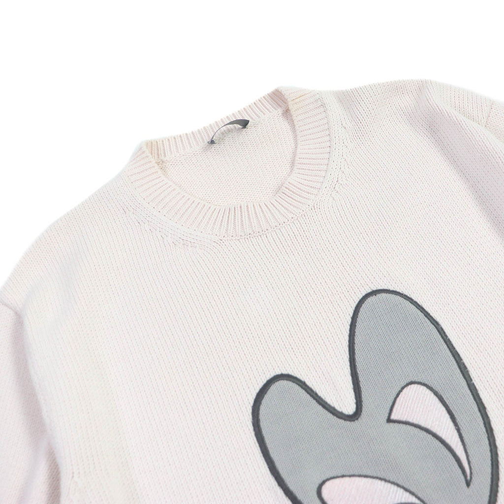 Great DIOR Short sleeve knit Kenny Scharf logo embroidery mens S 143M656AT294