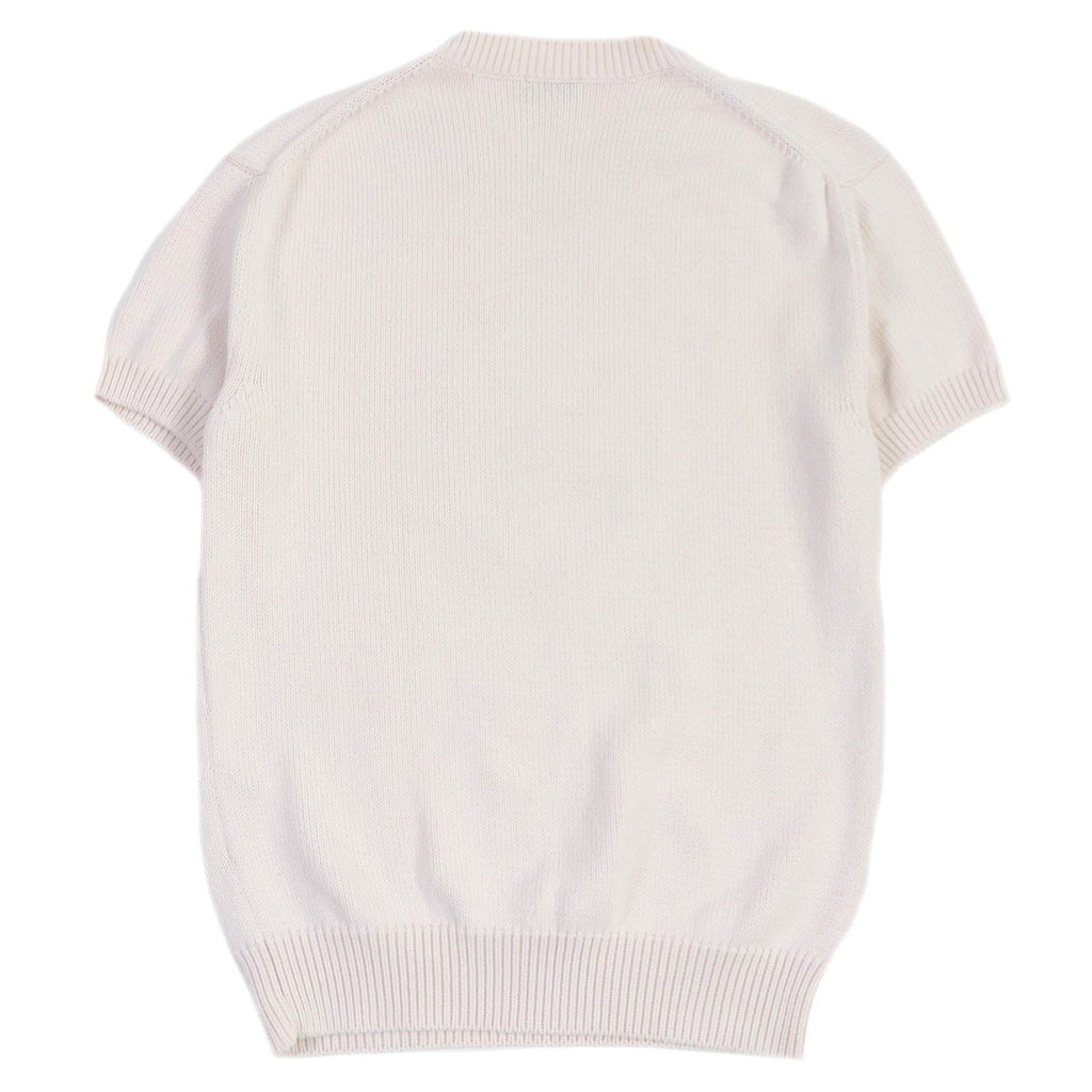 Great DIOR Short sleeve knit Kenny Scharf logo embroidery mens S 143M656AT294