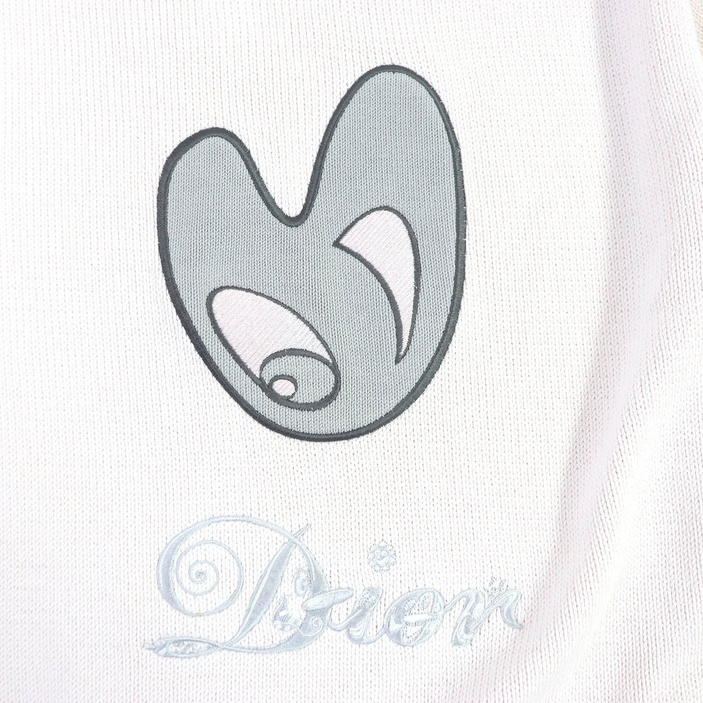 Great DIOR Short sleeve knit Kenny Scharf logo embroidery mens S 143M656AT294