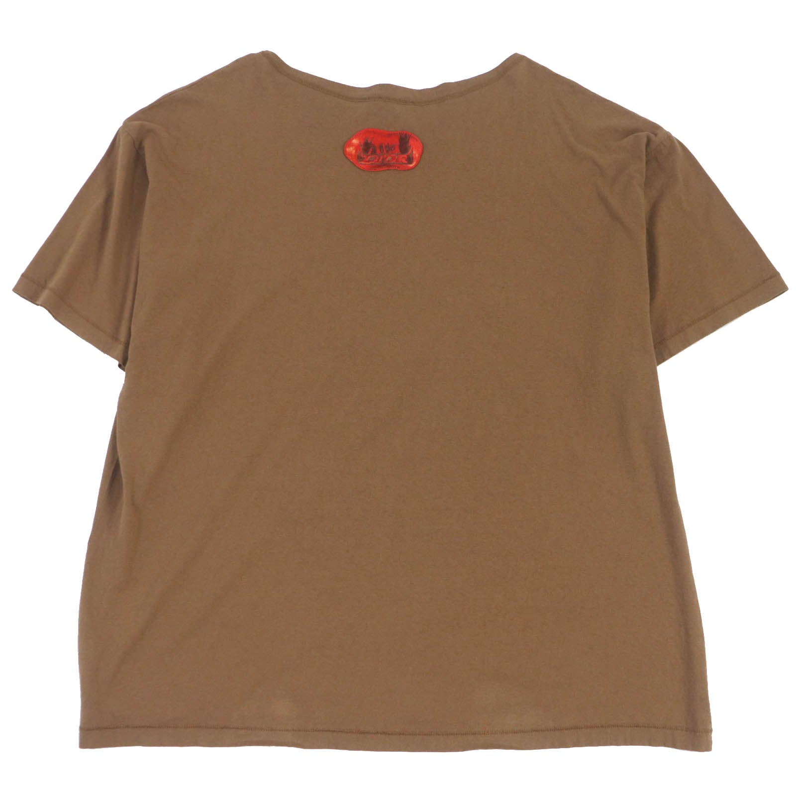 Excellent DIOR Short sleeve T-shirt Marron cotton mens 283J632I0752