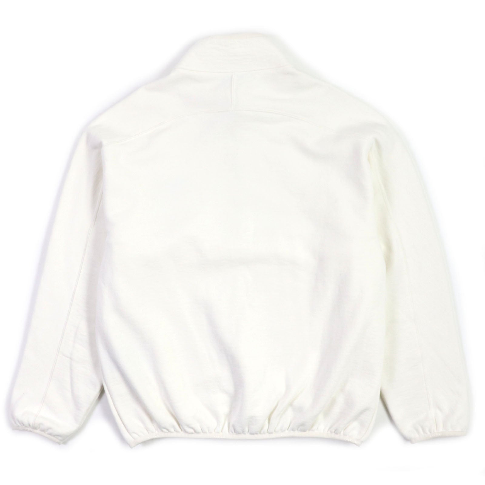 Great DIOR sweat Logo embroidered half-zip pullover white cotton mens L 413J434A0879