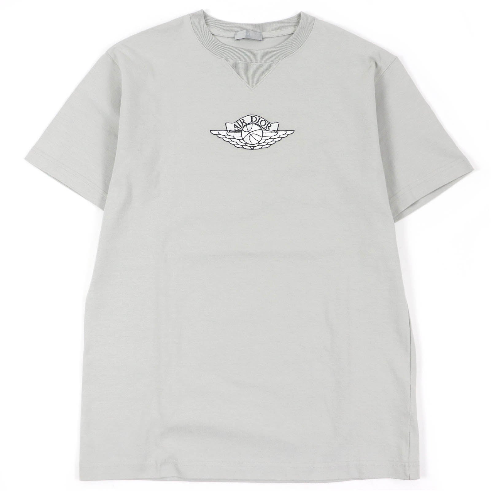 Excellent DIOR NIKE Short sleeve T-shirt NIKE AIR DIOR M.C&S Top Tee mens XS