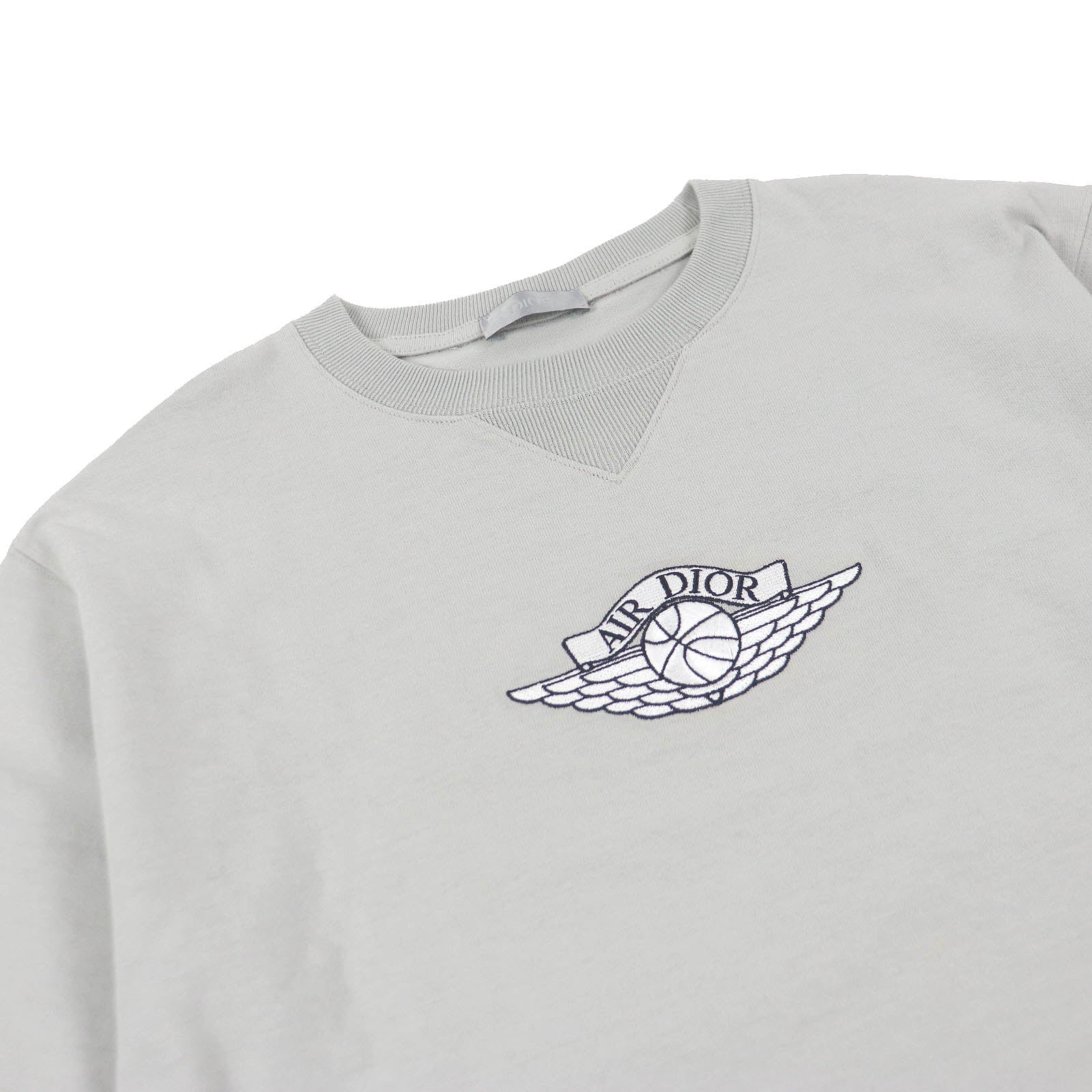 Excellent DIOR NIKE Short sleeve T-shirt NIKE AIR DIOR M.C&S Top Tee mens XS