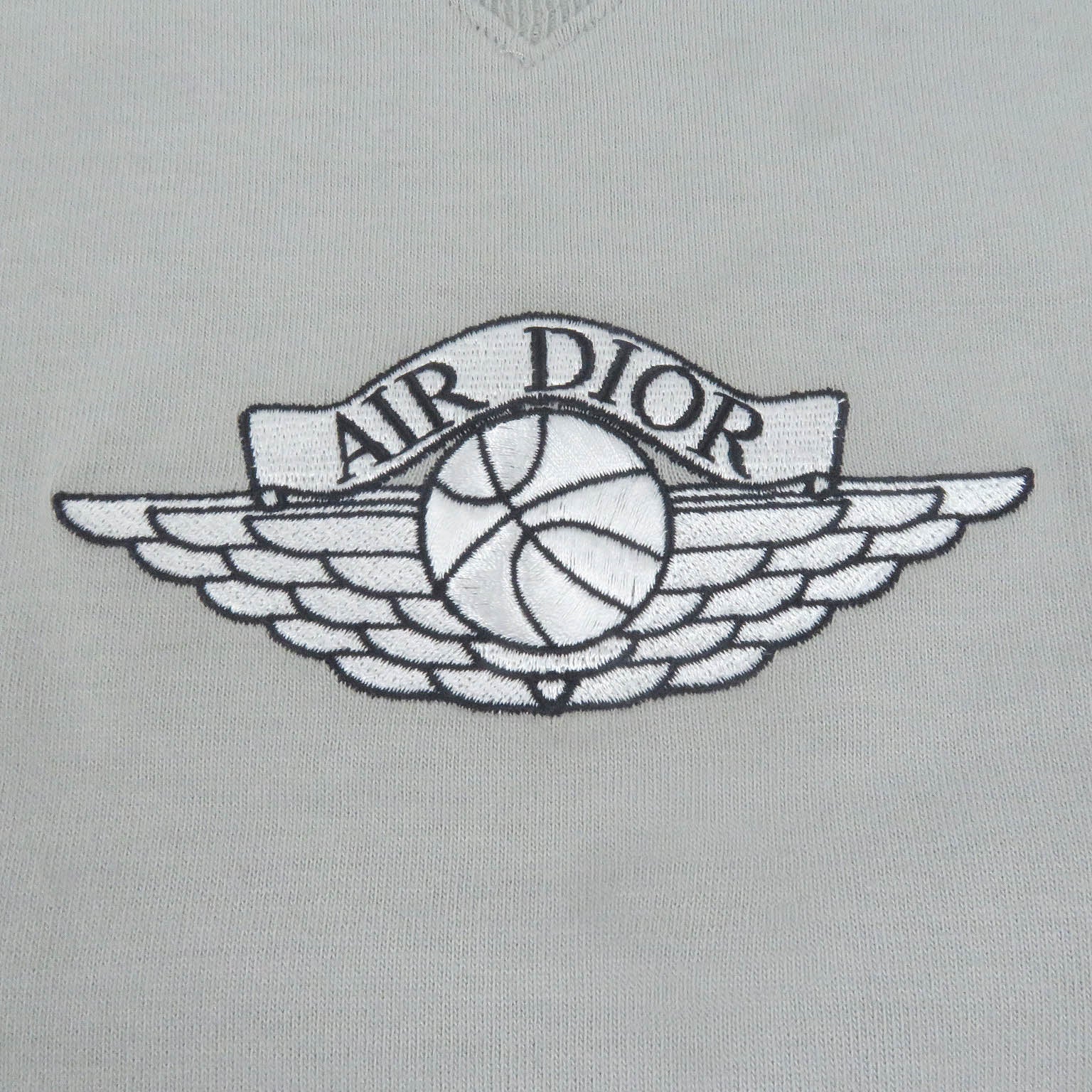 Excellent DIOR NIKE Short sleeve T-shirt NIKE AIR DIOR M.C&S Top Tee mens XS