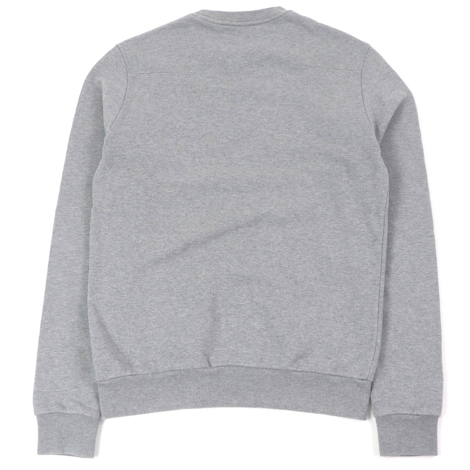 Great Dior HOMME sweat HARDIOR logo crew neck gray cotton mens XS 733J602I1664