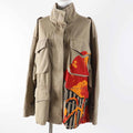 Great Christian Dior Jacket BEE embroidery,military jacket Women 38 227C47A3347