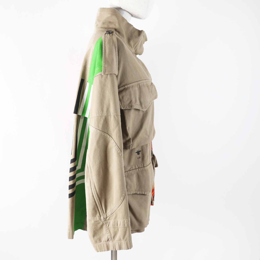 Great Christian Dior Jacket BEE embroidery,military jacket Women 38 227C47A3347