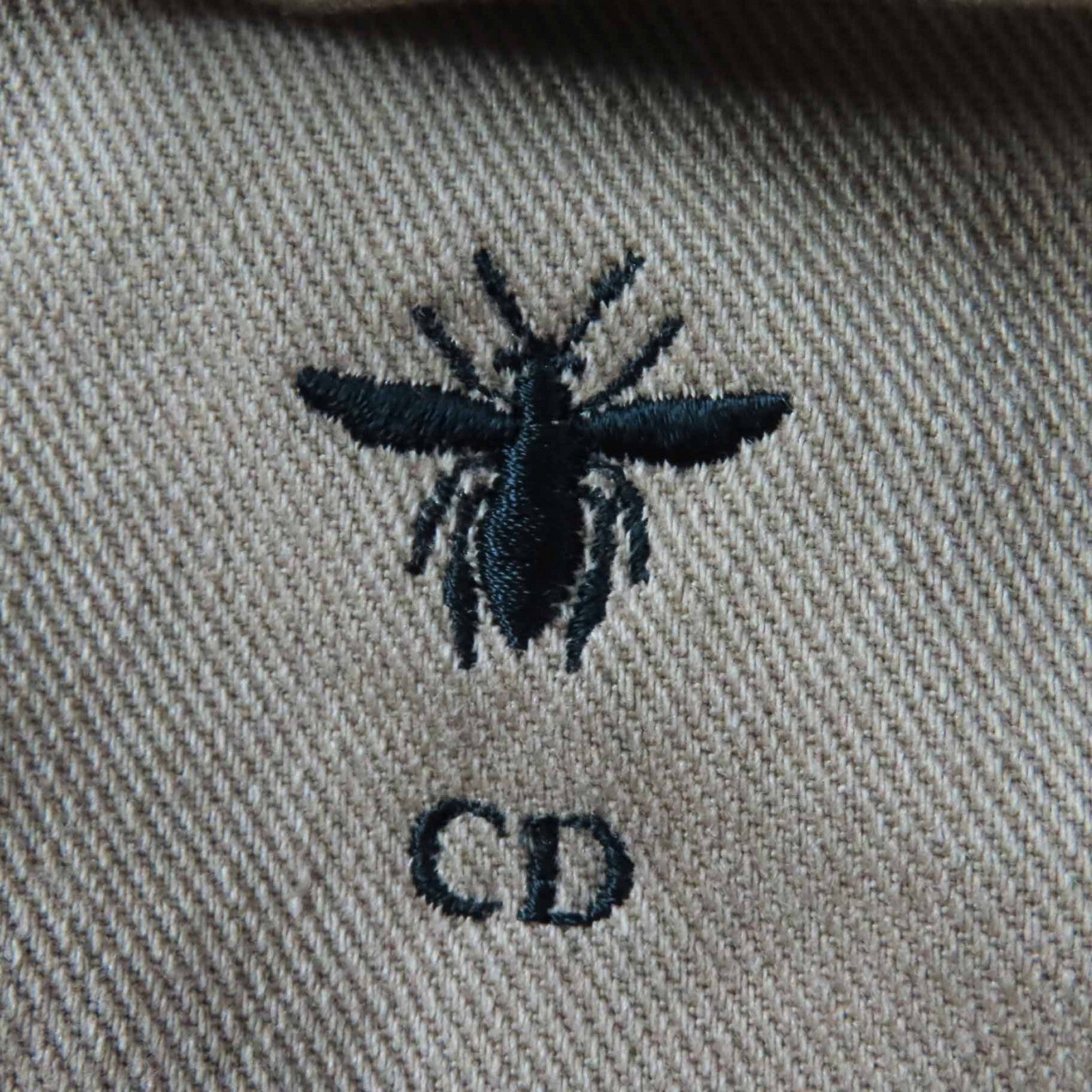 Great Christian Dior Jacket BEE embroidery,military jacket Women 38 227C47A3347