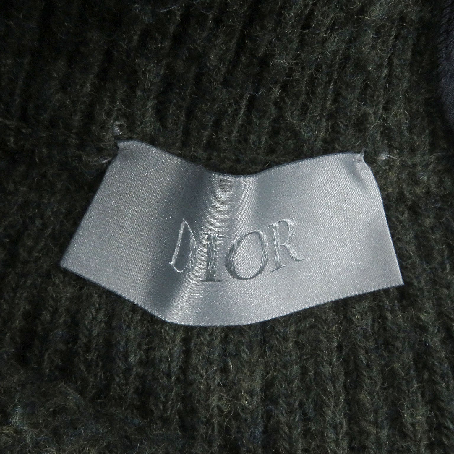 Great DIOR knit COUTURE Casentino green wool mens L 383M640AT547