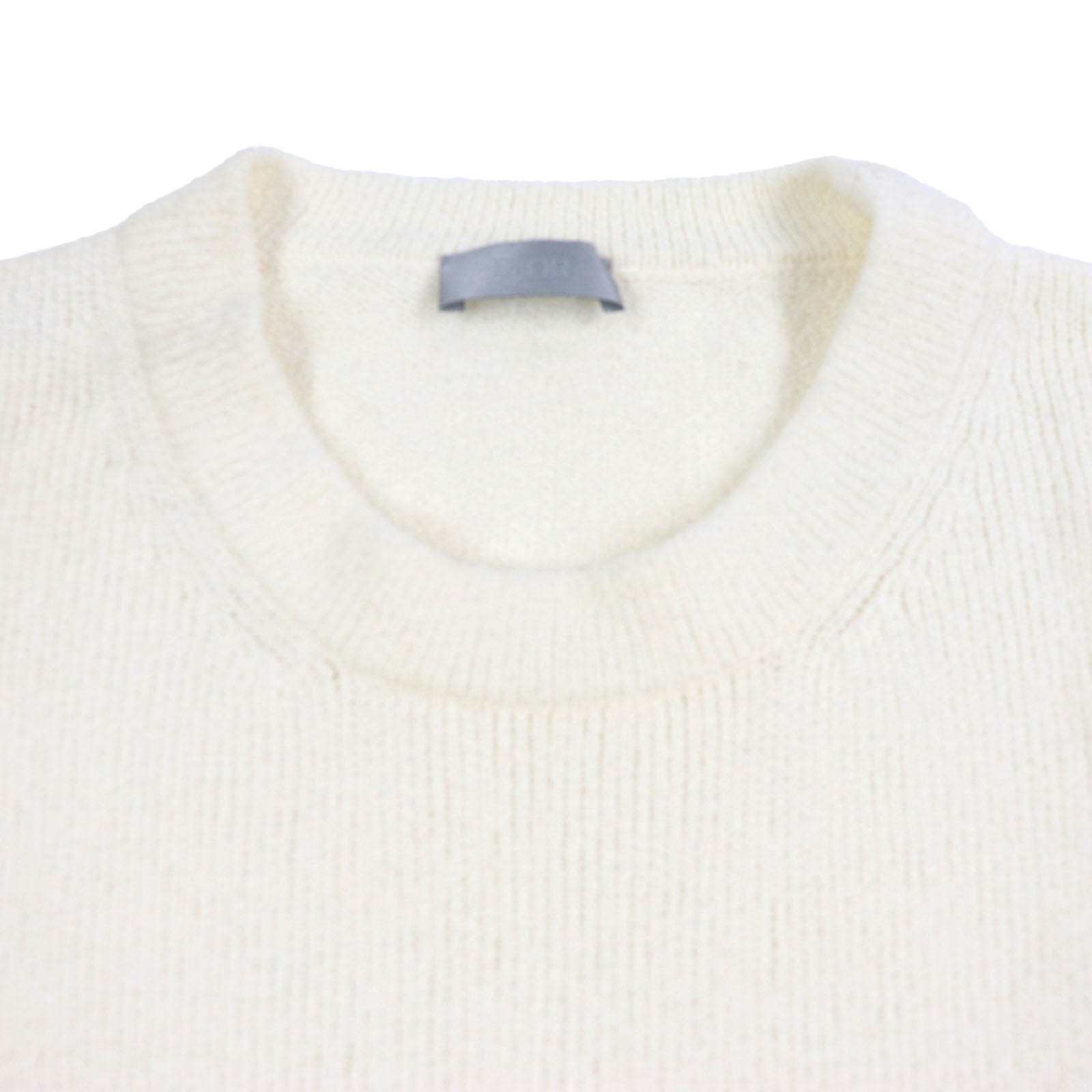 Excellent DIOR sweater ERL Ivory cotton mens M 313M657AT498