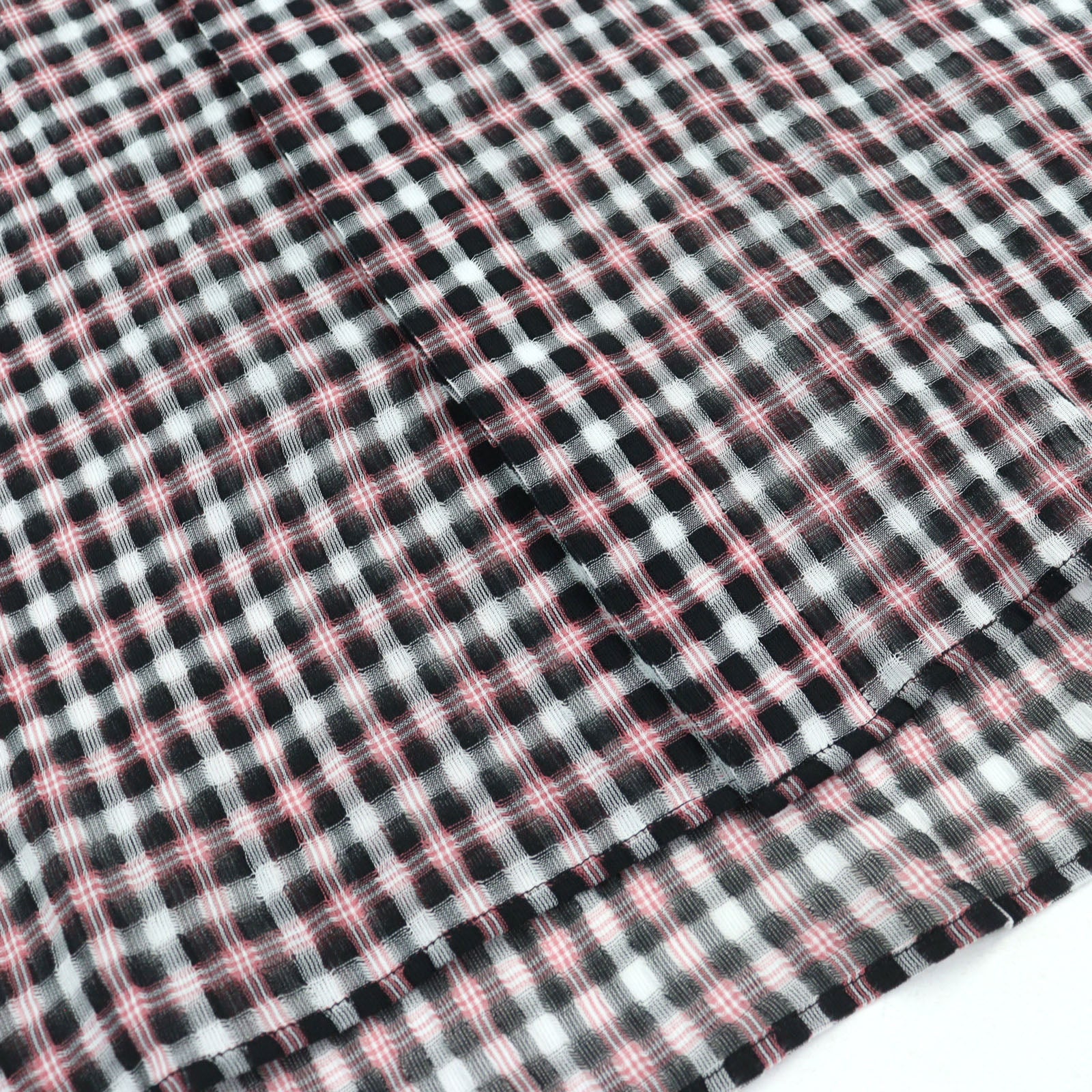 Excellent DIOR Long sleeve shirt pink black white cotton mens 38 293C516A5571