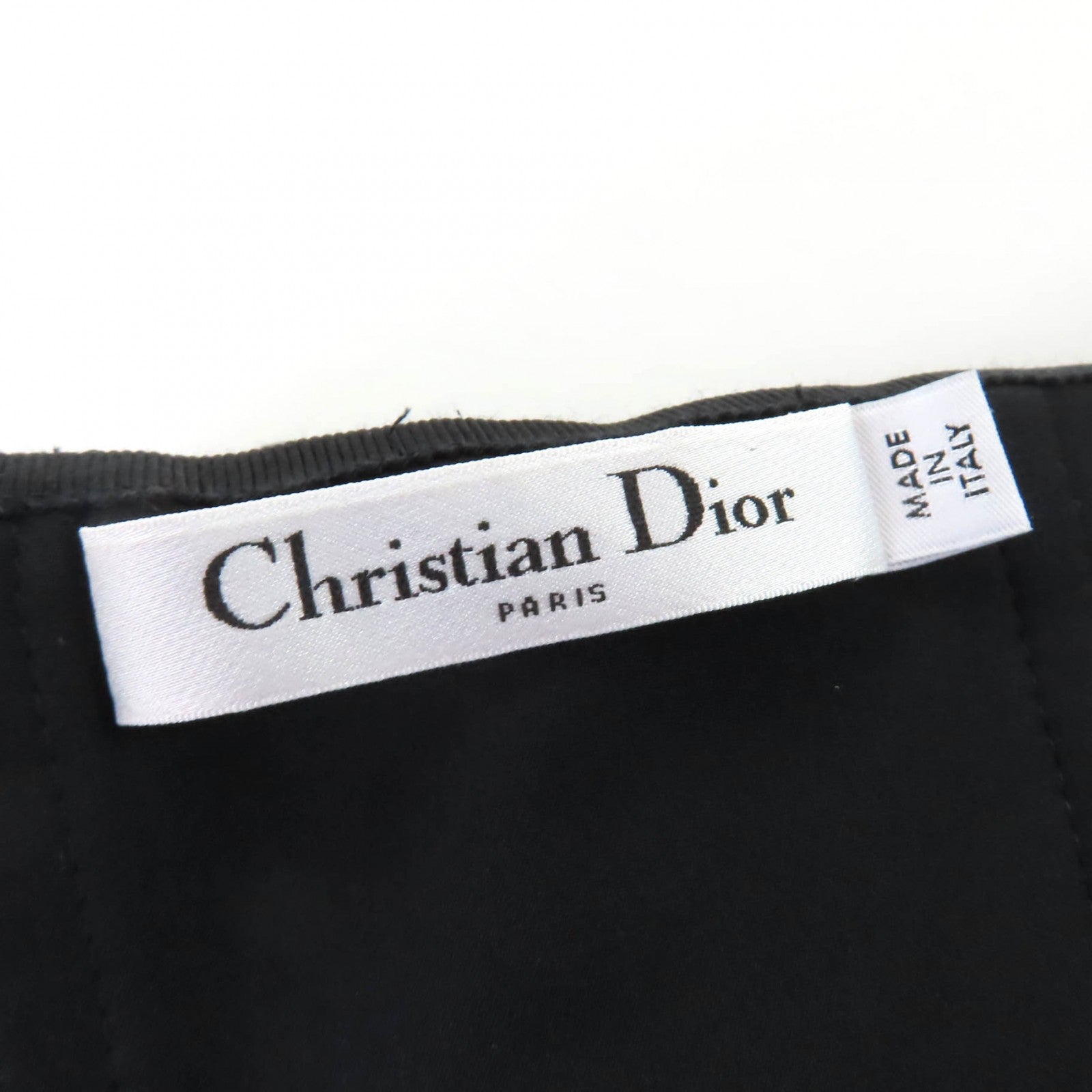 Great Christian Dior one piece Silk-blend halter-neck mini dress 40 221R39A1166