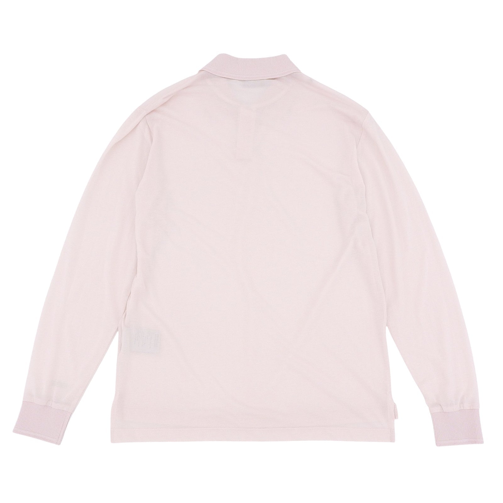 Pristine DIOR Long sleeve polo shirt pink cotton mens S 243J831A0800