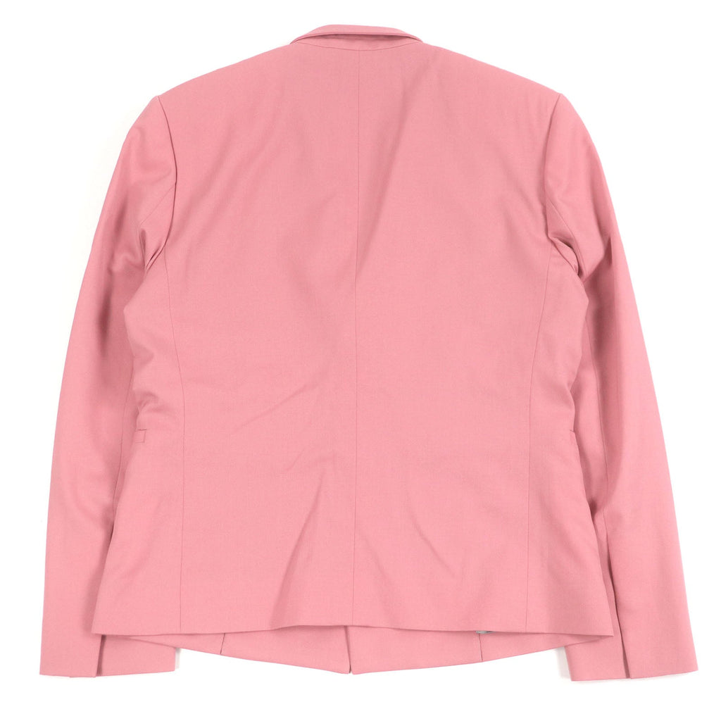 Excellent DIOR×Cactus Jack Jacket Officer collar jacket pink wool mens 48 283C251A4739