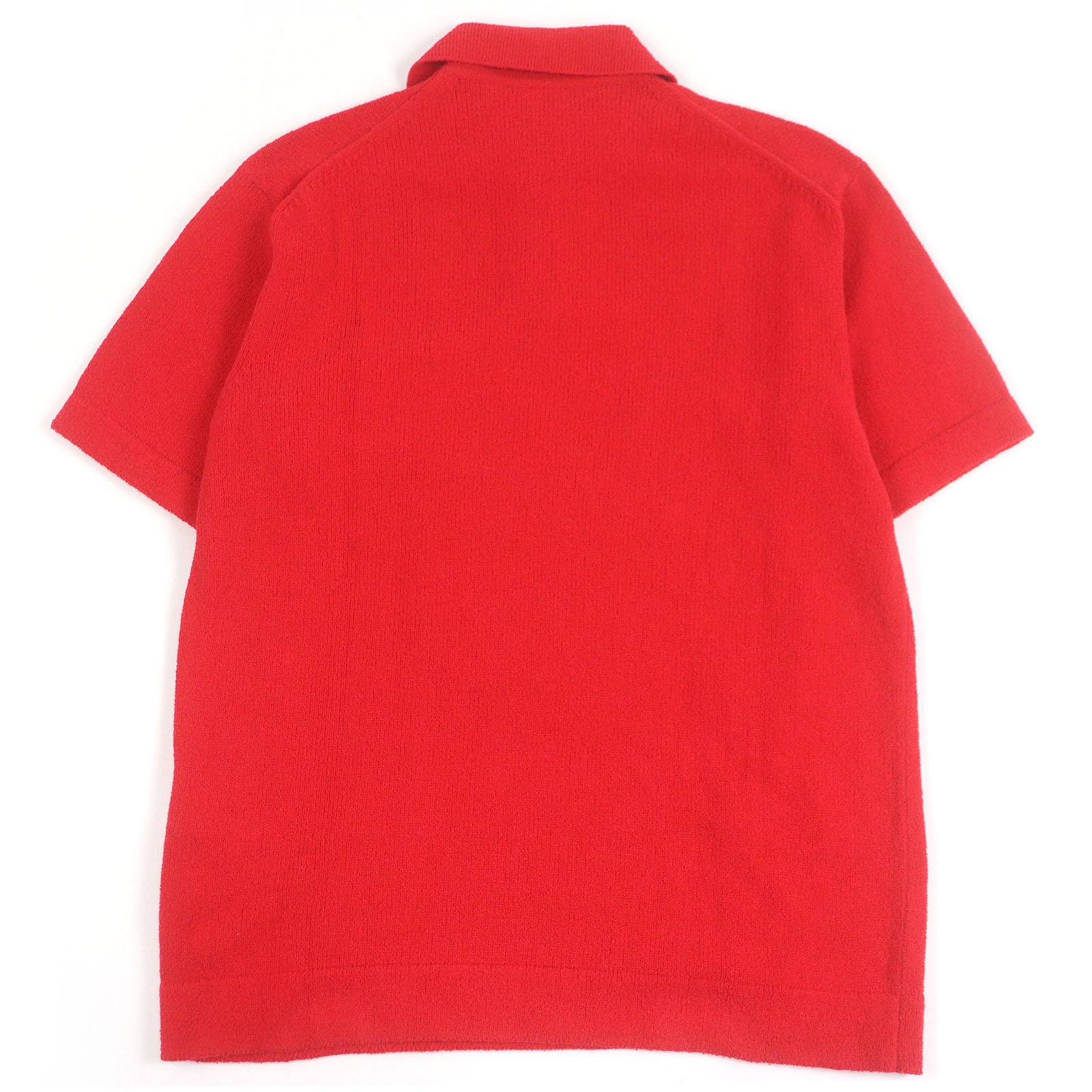 Excellent DIOR×ERL Short sleeve polo shirt Rabbit Red cotton mens XS 313M831AT498