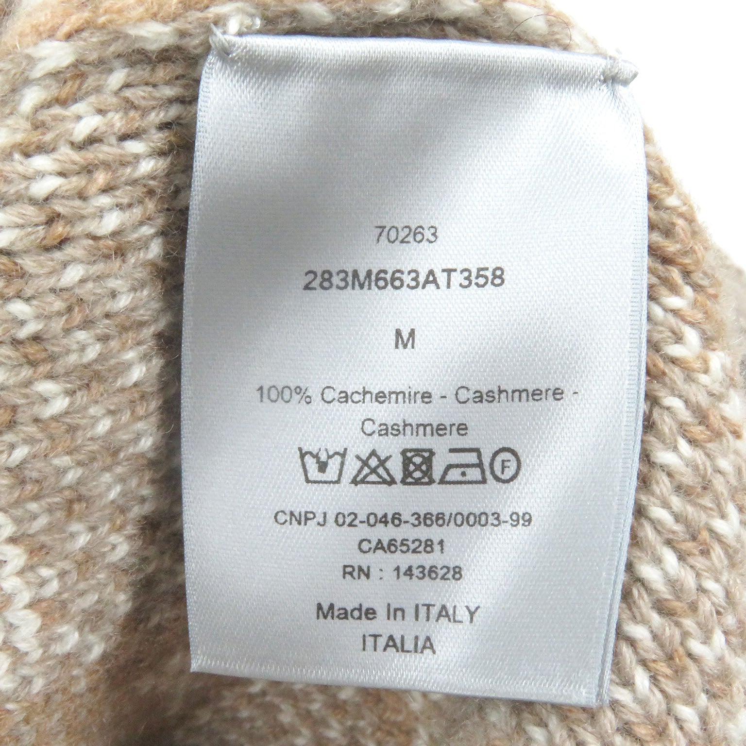 Excellent DIOR×Cactus Jack sweater all-over print oversized M 283M663AT358
