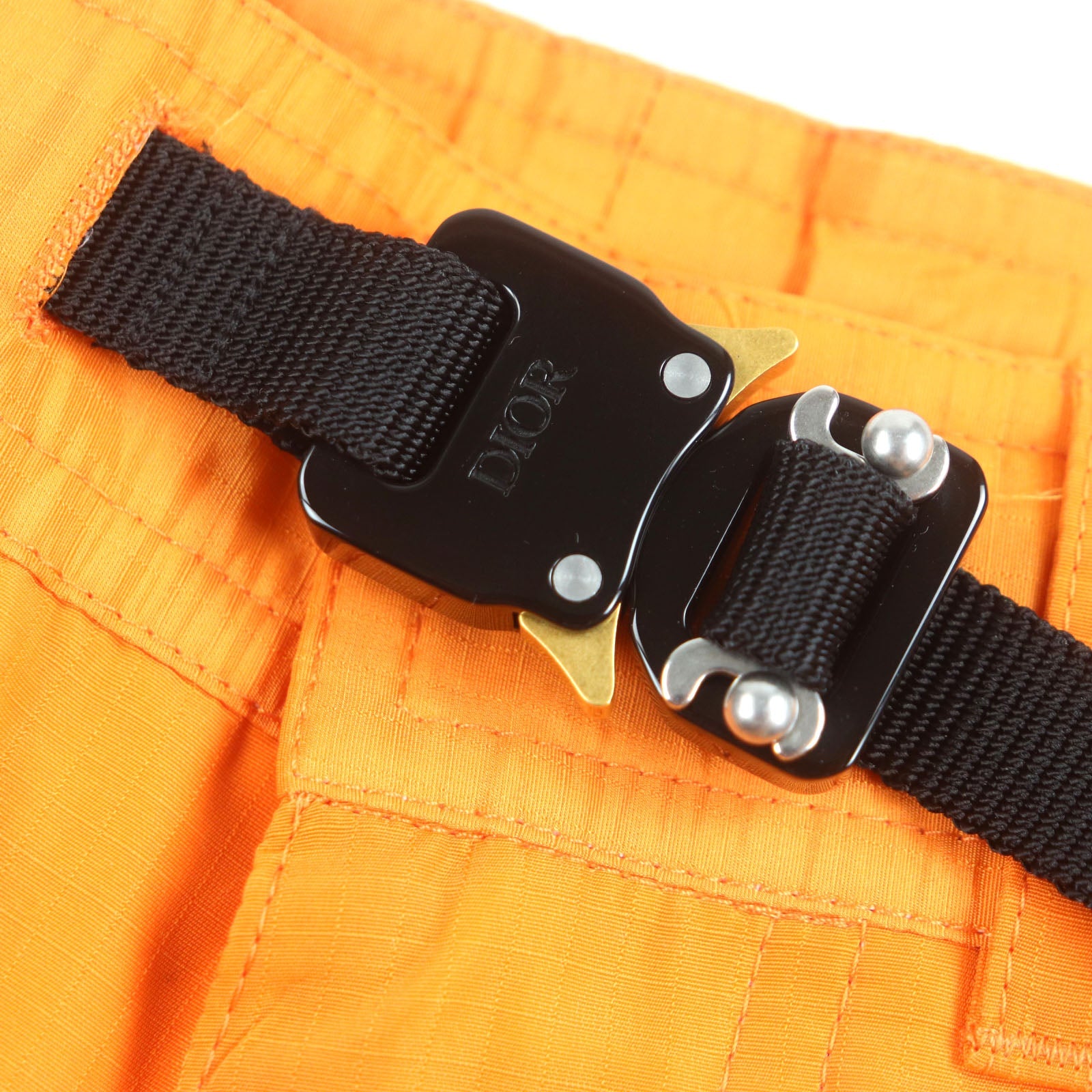 Excellent DIOR Shorts Orange Nylon mens 48 293C179A4717
