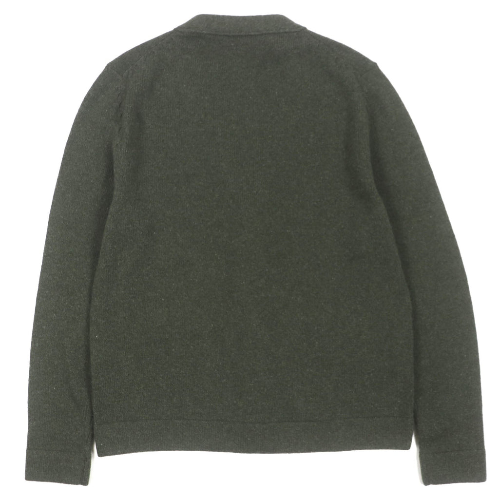 Pristine DIOR cardigan khaki cashmere mens M 243M230AT474
