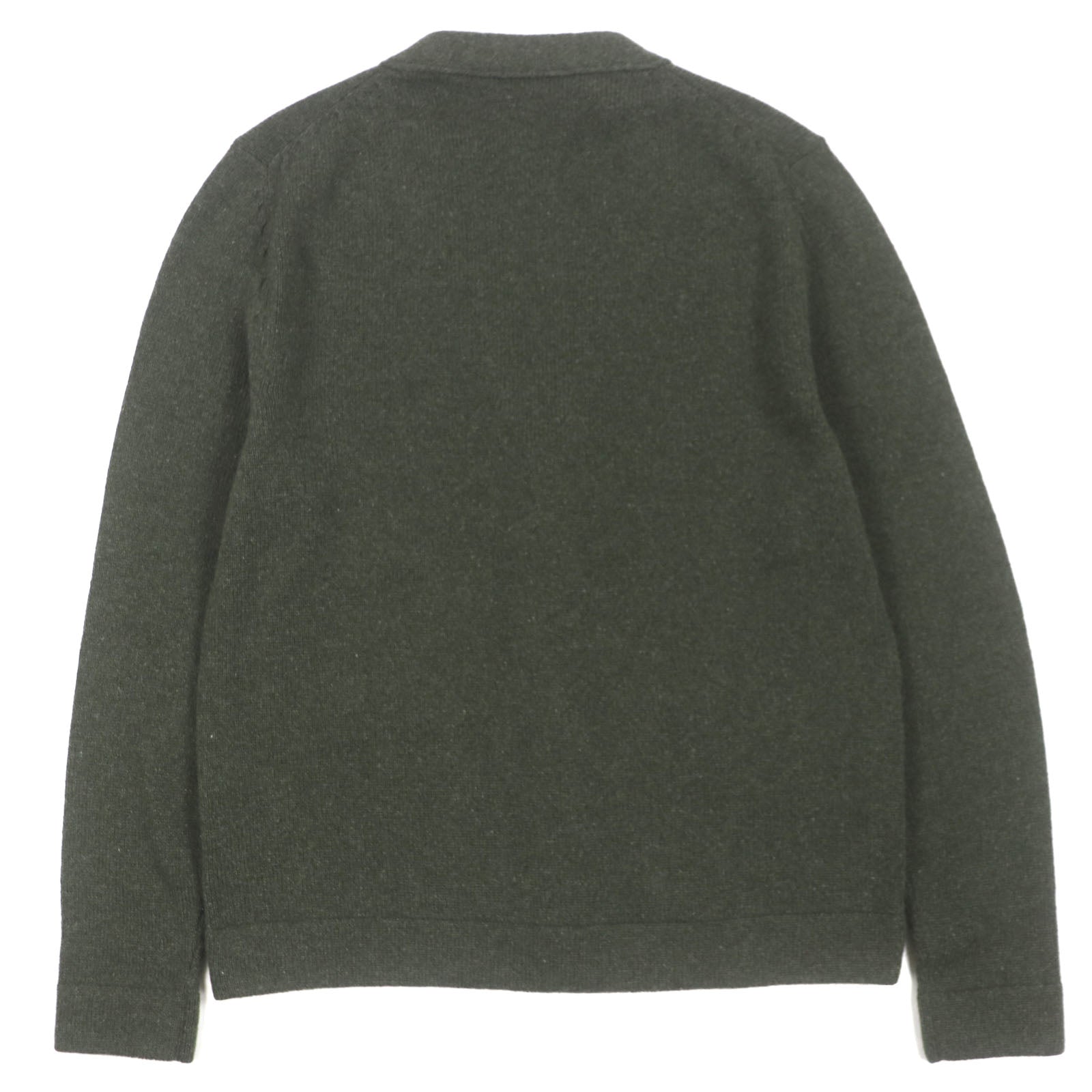 Pristine DIOR cardigan khaki cashmere mens M 243M230AT474