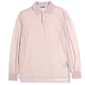 Excellent DIOR Long sleeve polo shirt pink cotton mens S 243J831A0800