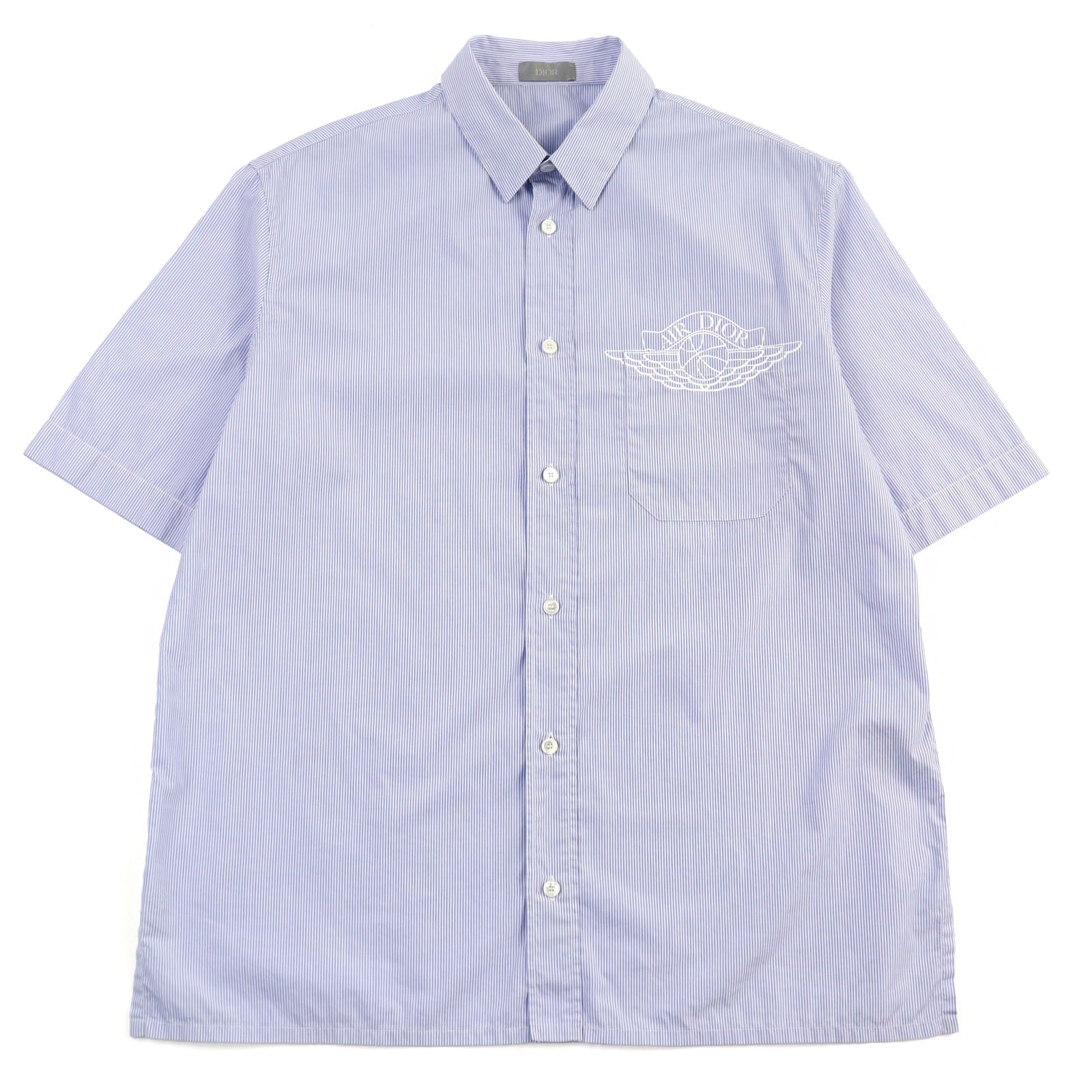 Great DIOR Shortsleeveshirt AIRDIOR logo embroiderywithpocket men39 033C502A4823
