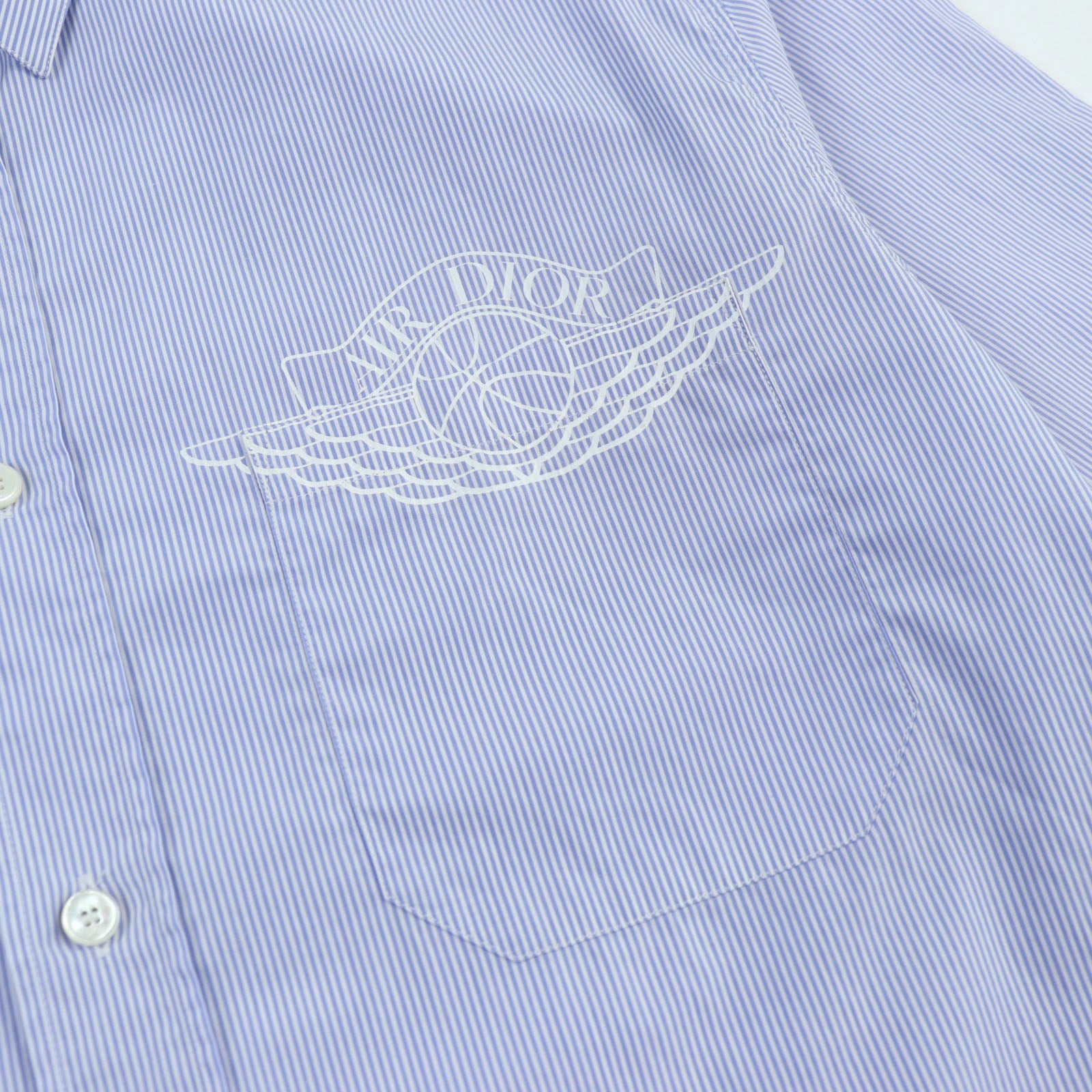 Great DIOR Shortsleeveshirt AIRDIOR logo embroiderywithpocket men39 033C502A4823