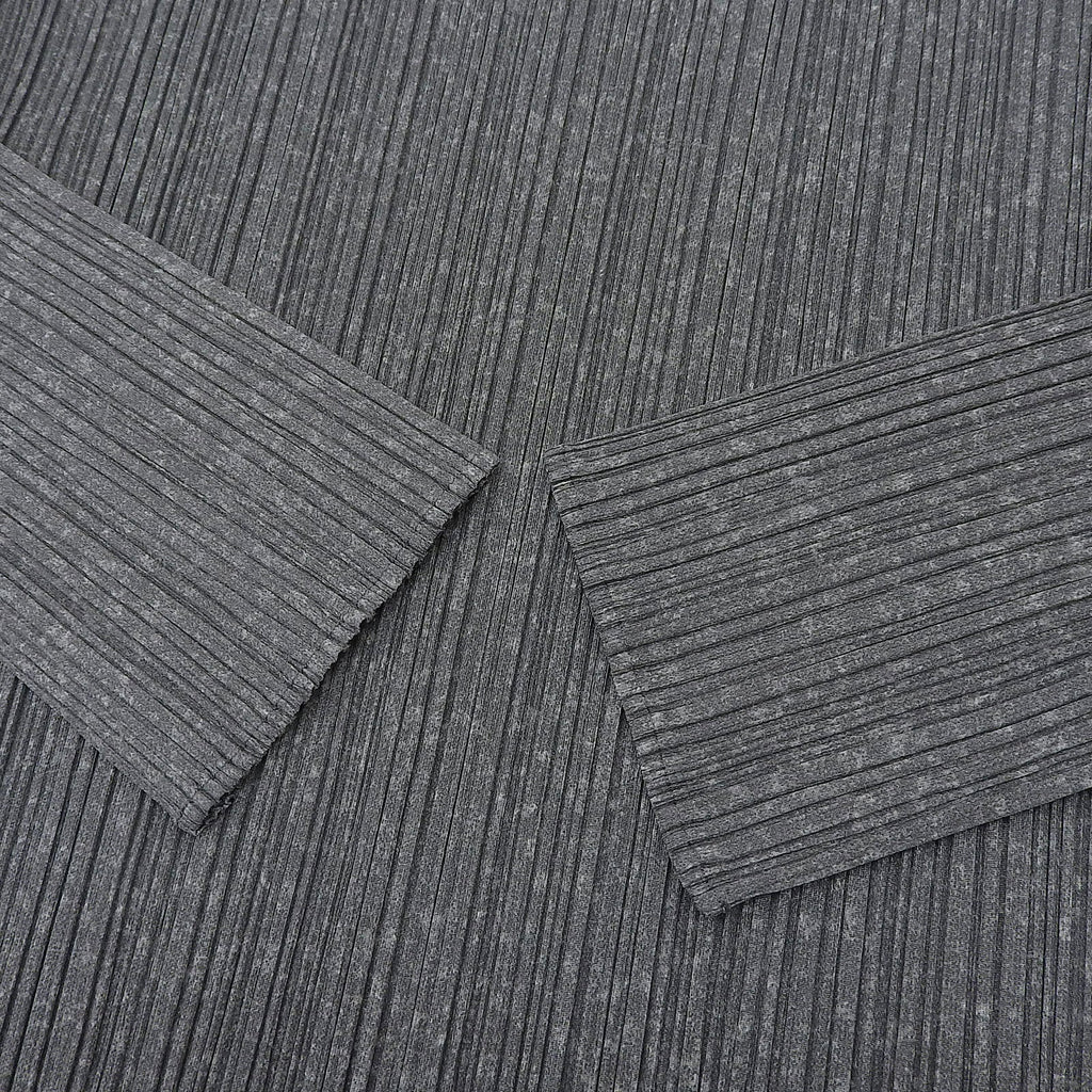 Excellent PLEATS PLEASE tops gray polyester Women 3 PP01-JK112