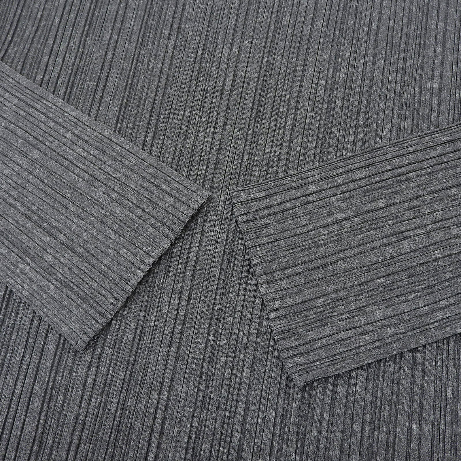 Excellent PLEATS PLEASE tops gray polyester Women 3 PP01-JK112