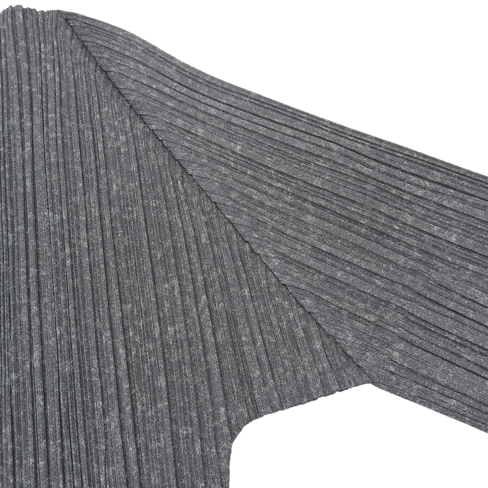 Excellent PLEATS PLEASE tops gray polyester Women 3 PP01-JK112