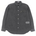 Pristine DIOR Long sleeve shirt Couture washed finish gray 39 383D587AY520