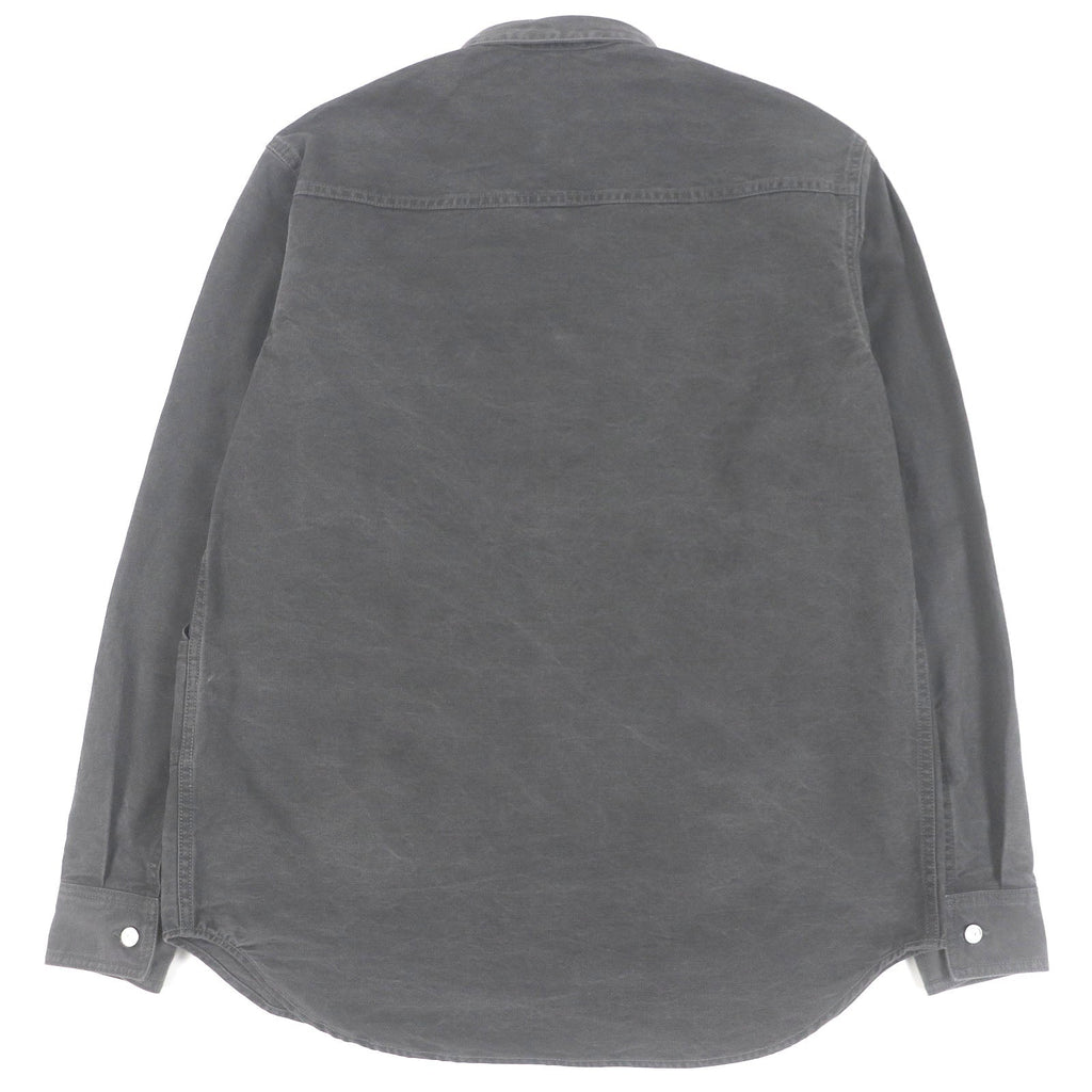 Pristine DIOR Long sleeve shirt Couture washed finish gray 39 383D587AY520