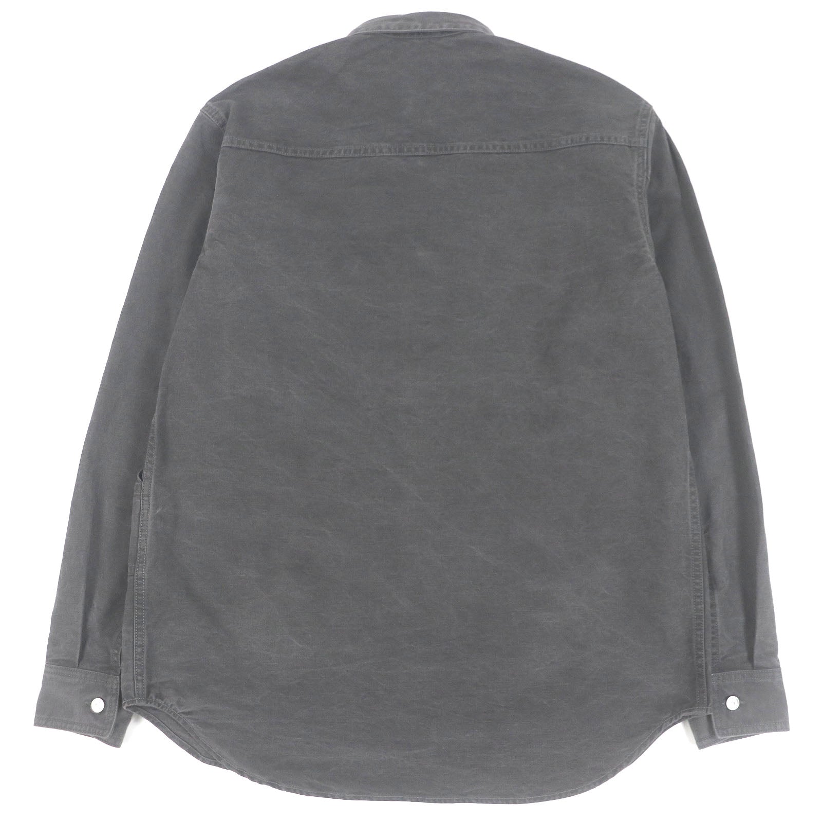 Pristine DIOR Long sleeve shirt Couture washed finish gray 39 383D587AY520
