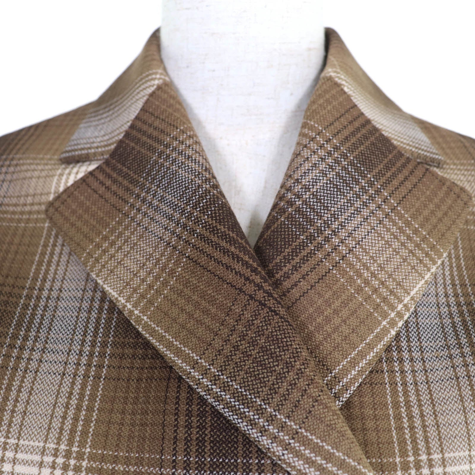 Pristine Christian Dior Jacket Check Pattern Double Breasted 38 051V05A1284