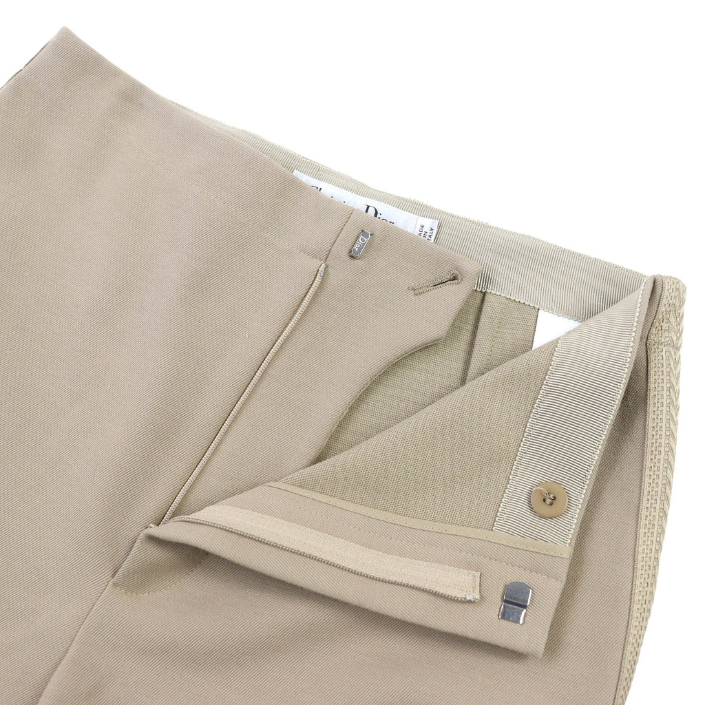 Excellent Christian Dior Pants Cotton Stretch Fit Pants Bottoms 40 311P05A3290