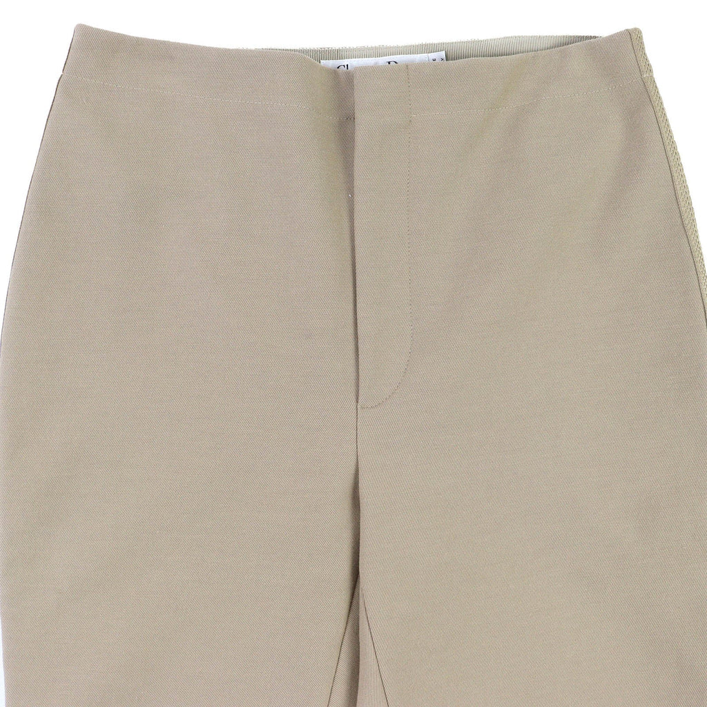 Excellent Christian Dior Pants Cotton Stretch Fit Pants Bottoms 40 311P05A3290