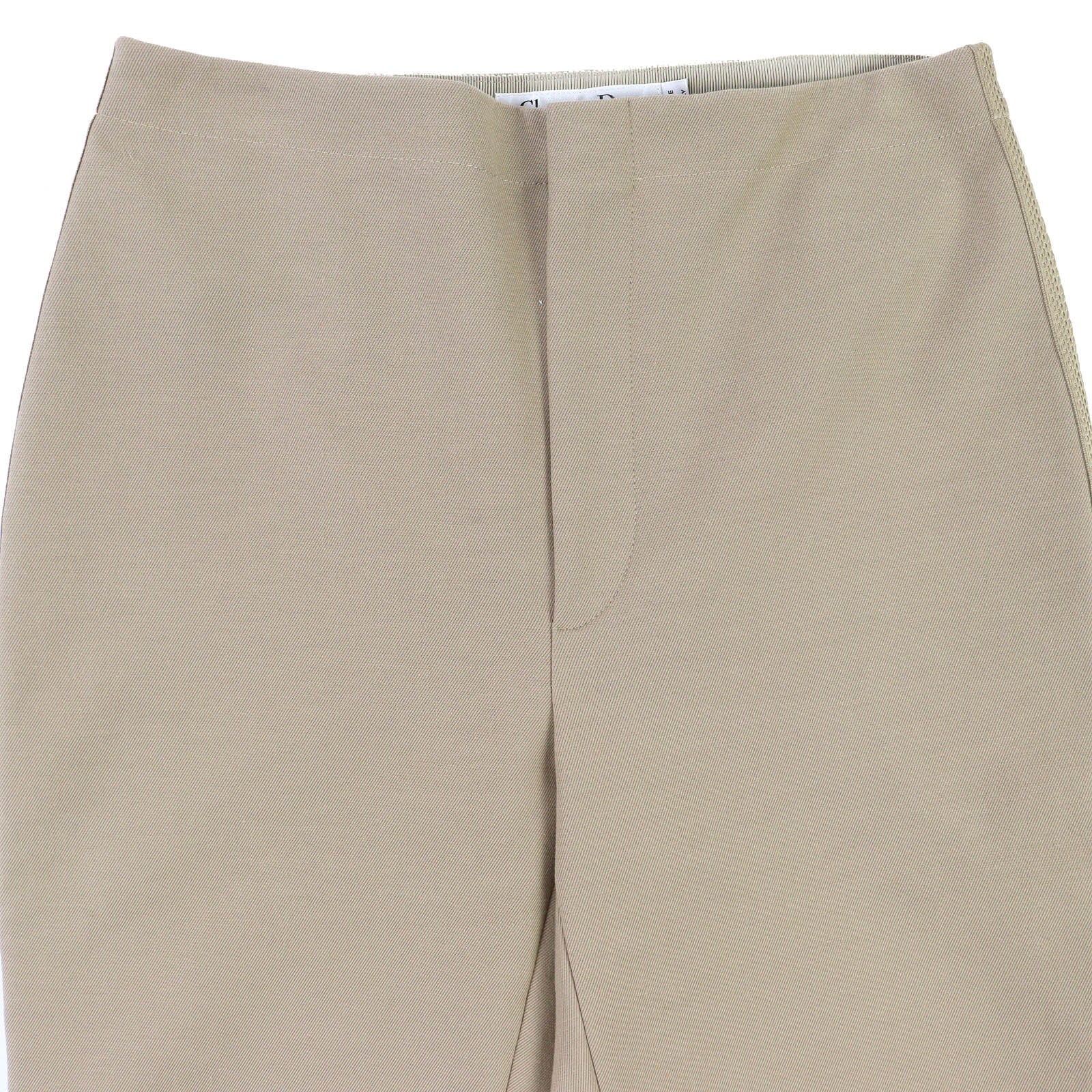 Excellent Christian Dior Pants Cotton Stretch Fit Pants Bottoms 40 311P05A3290