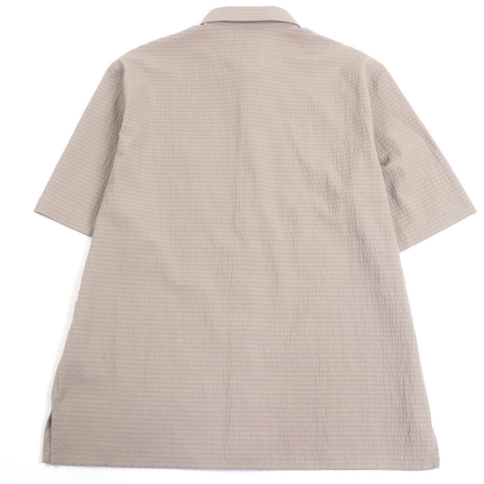 Excellent DIOR Short sleeve shirt Check Pattern Logo Patch Soccer Fabric