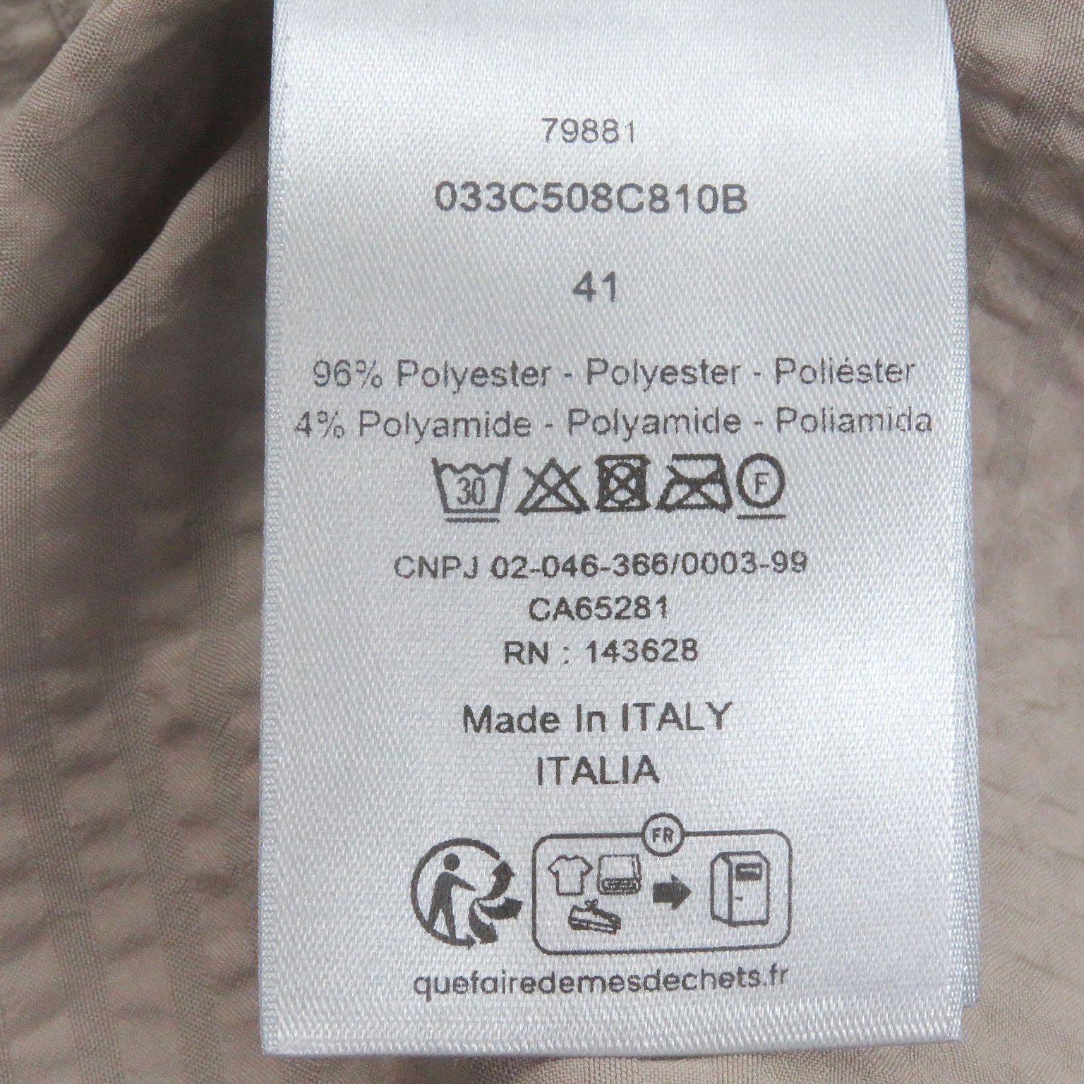 Excellent DIOR Short sleeve shirt Check Pattern Logo Patch Soccer Fabric