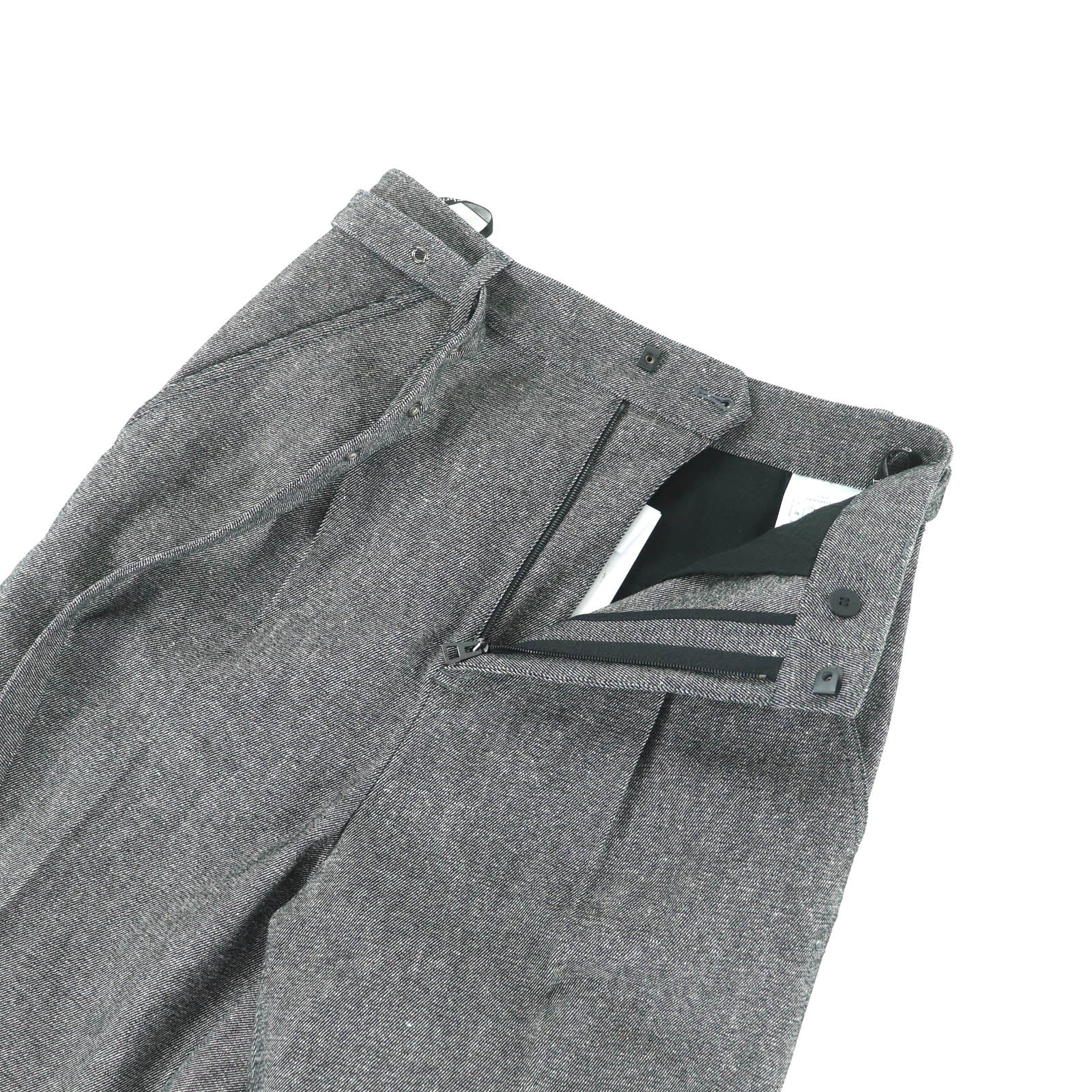 Pristine Christian Dior Pants gray cotton Women 40 247P69A3439