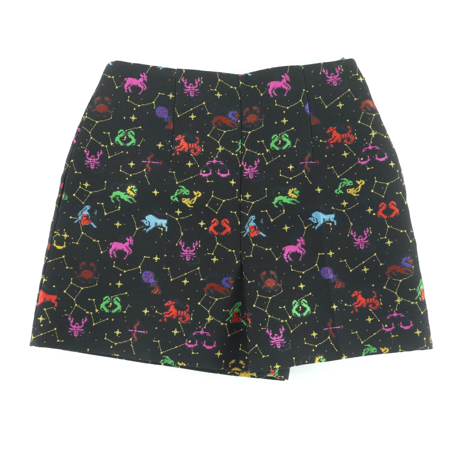 Pristine Christian Dior Shorts black multi polyester Women 38 241P13A7203