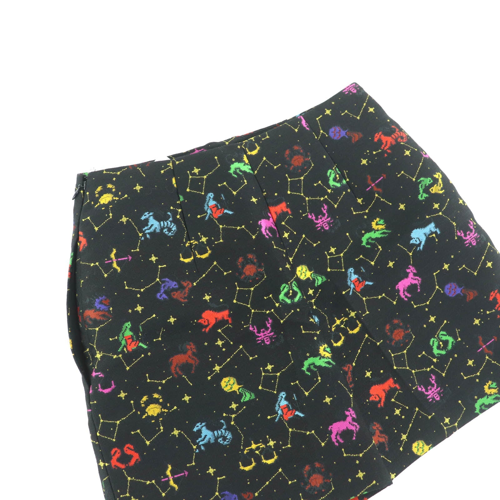 Pristine Christian Dior Shorts black multi polyester Women 38 241P13A7203