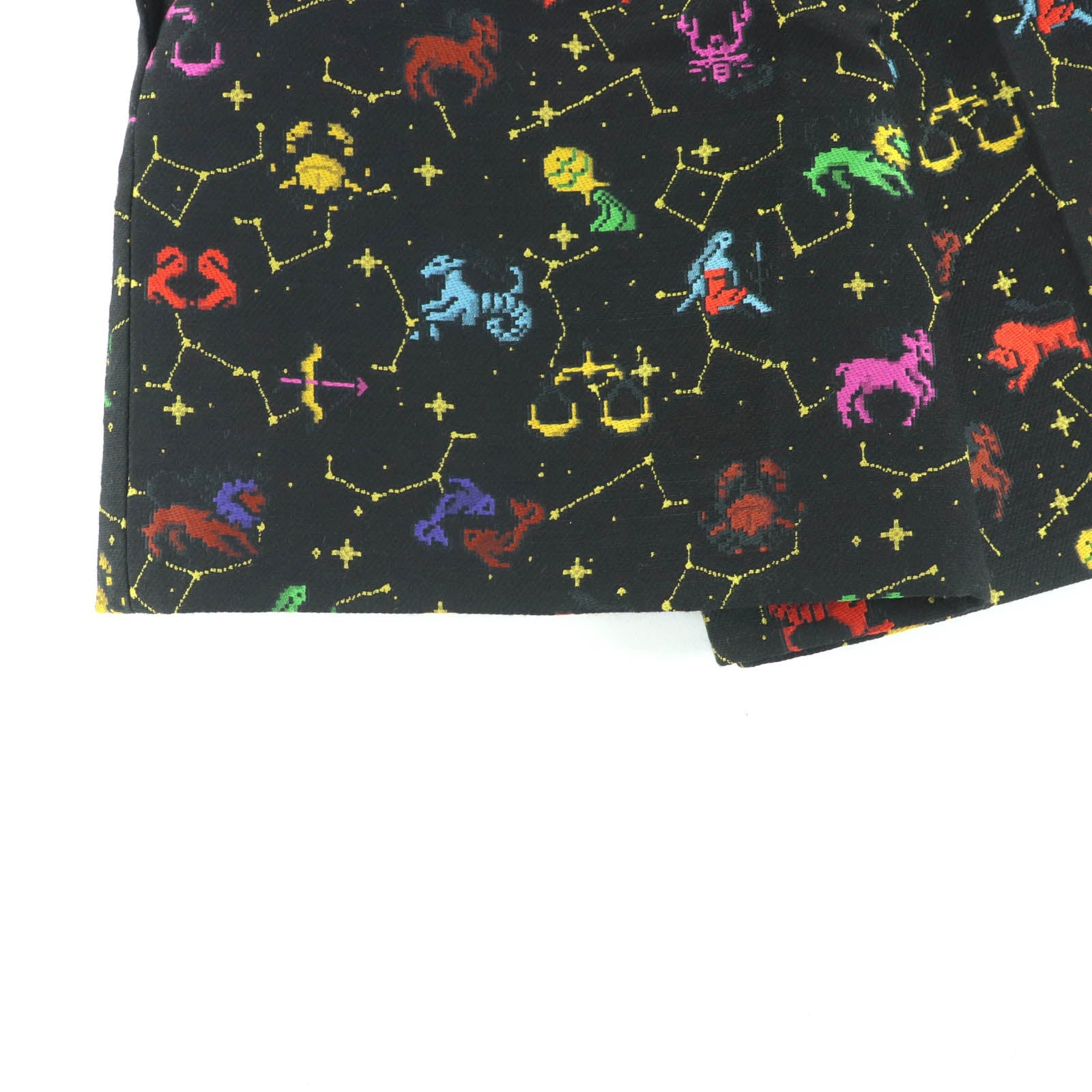 Pristine Christian Dior Shorts black multi polyester Women 38 241P13A7203