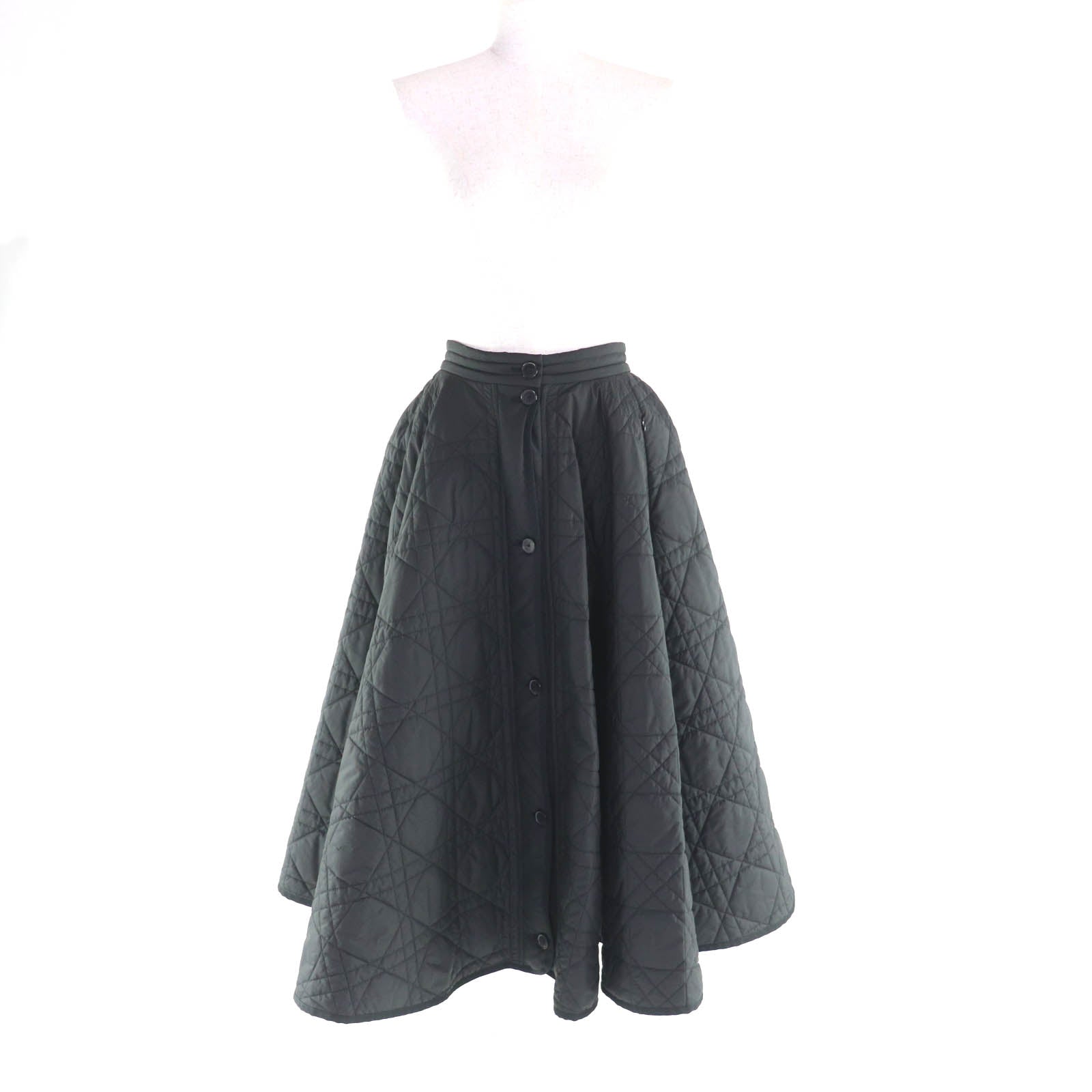 Excellent Christian Dior skirt black polyester Women 38 157J67A2827