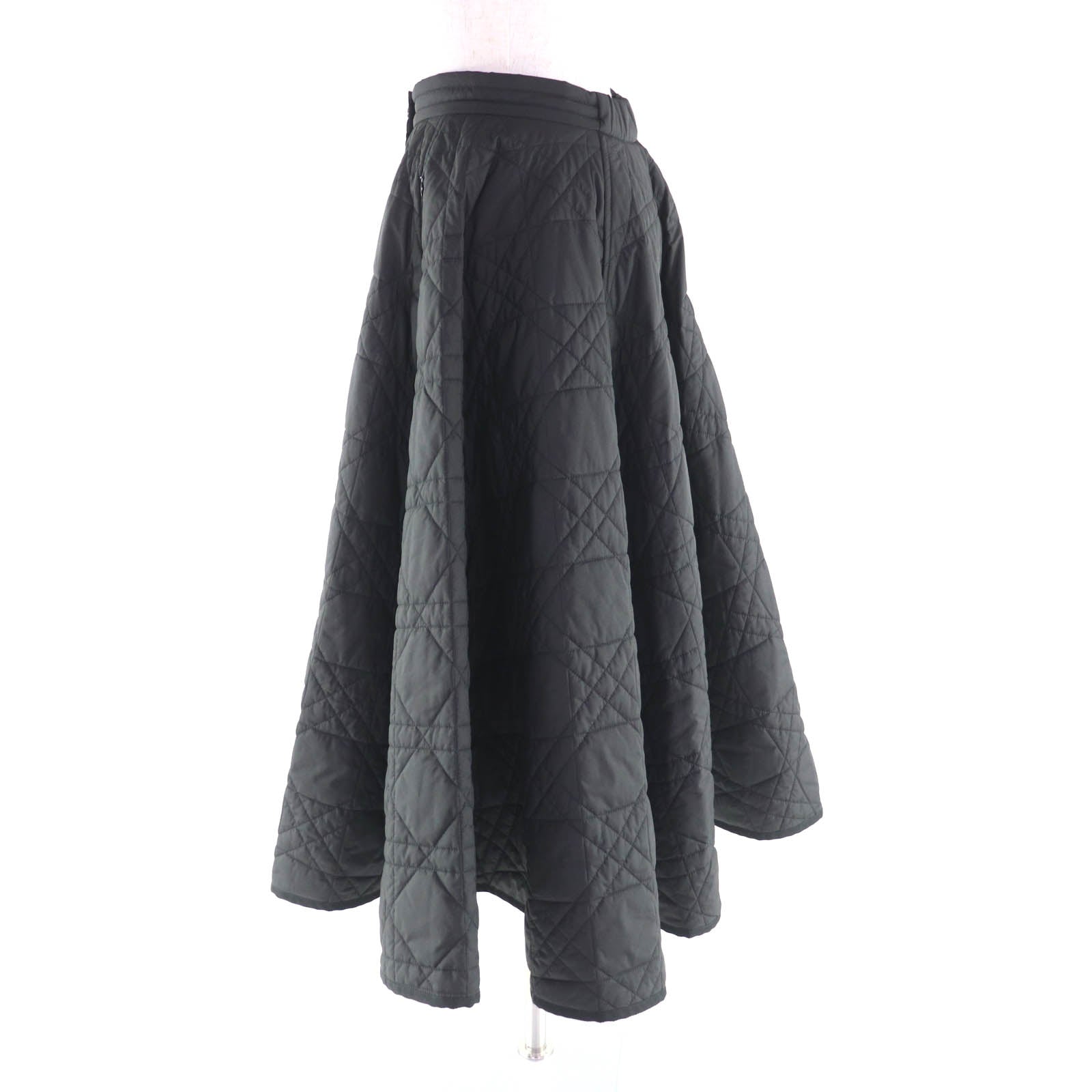 Excellent Christian Dior skirt black polyester Women 38 157J67A2827